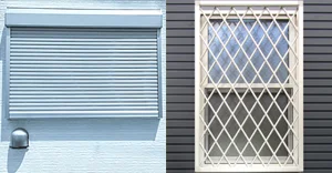 窓の防犯リフォーム例